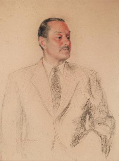 Portret młodego mężczyzny, 1952