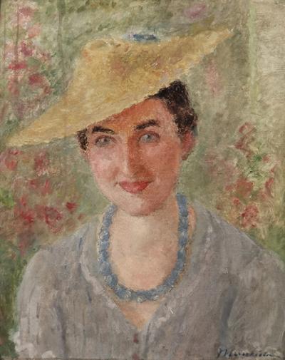 Portret w promieniach słońca