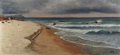 Nad brzegiem morza, 1940