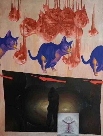 Uścisk, (The hug), 2018 + certyfikat NFT
