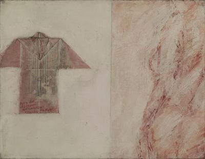 Akt z różowym motylem, 1977
