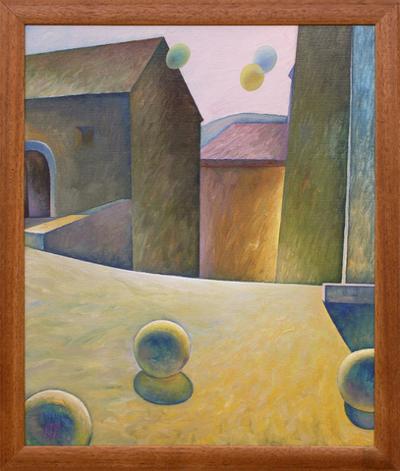 Coursegoules, Place du Cheiron, 2011