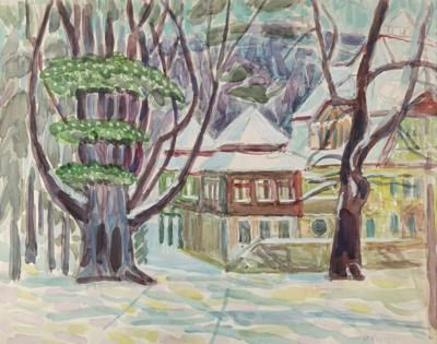 Kudowa Zdrój zimą, 1968