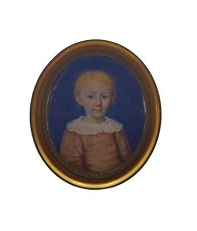 Portret dziecka - miniatura