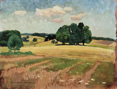Pejzaż z polami, 1934