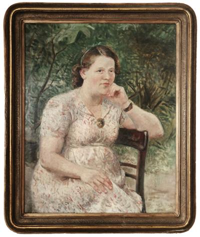 Portret pani Żakowej, 1954