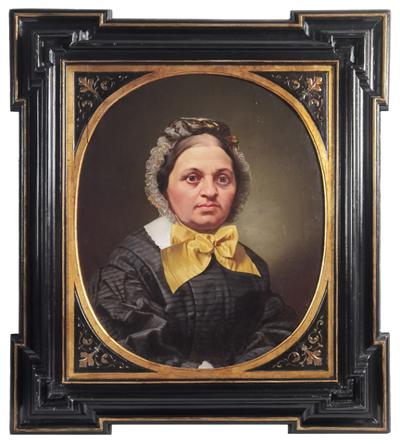 Portret kobiety w czepku