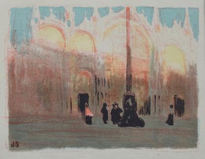 Plac Św. Marka w Wenecji, 1909