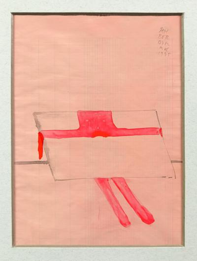 Szkic do serii: Powłoki, 1995