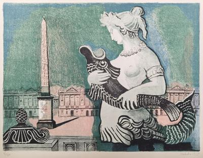 Plac de la Concorde w Paryżu, 1955