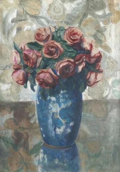 Róże w wazonie, 1946