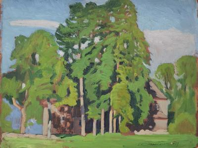 Dom za drzewami, 1933