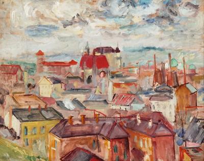 Panorama Krakowa, 1935