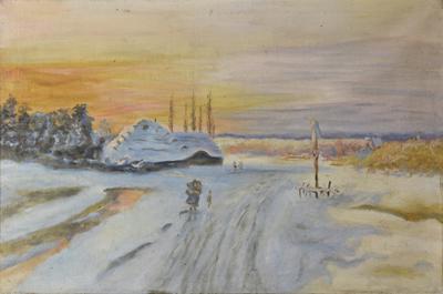 Pejzaż zimowy