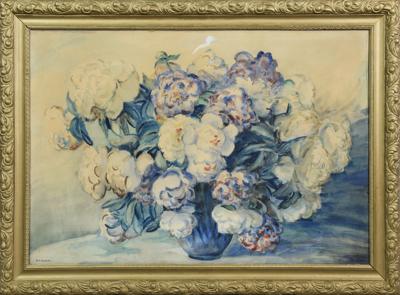 Peonie w wazonie