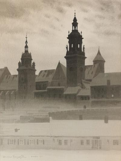Wawel nocą, 1921