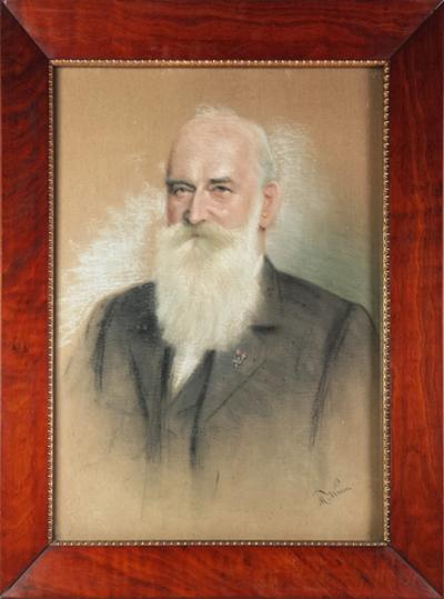 Portret mężczyzny z brodą