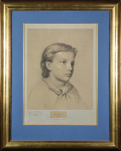 Studium portretowe dziewczynki, 1866