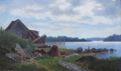 Nad rzeką, 1891