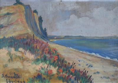 Klif w Orłowie, 1923