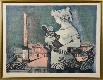 Plac de la Concorde, 1955