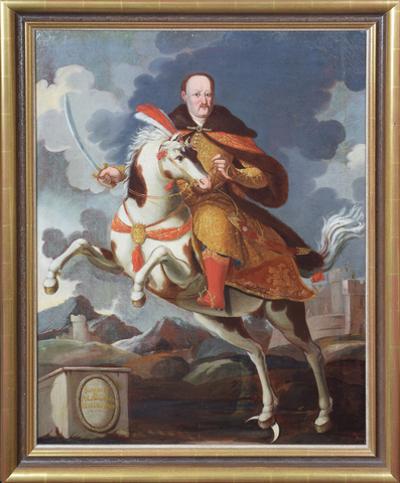 Jan III Sobieski na koniu