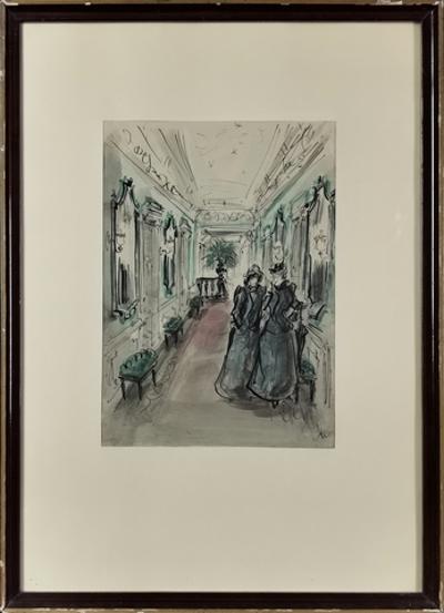 Scena w galerii
