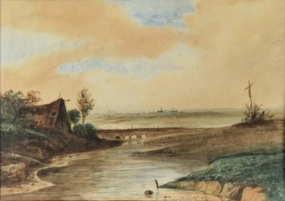 Pejzaż nadwodny, 1842