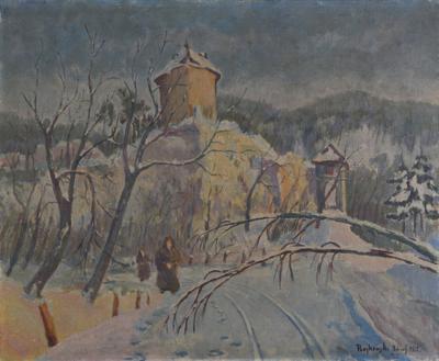 Zimową porą, 1952