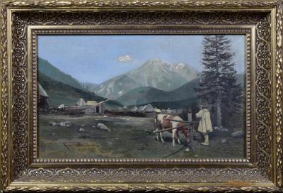 Pejzaż górski, 1895