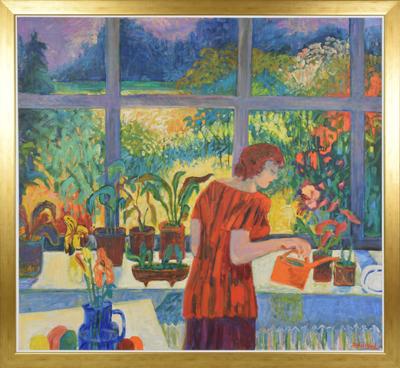 Okno w pracowni, 1986