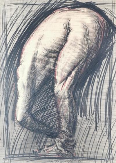 Postać schylona VII, 1989