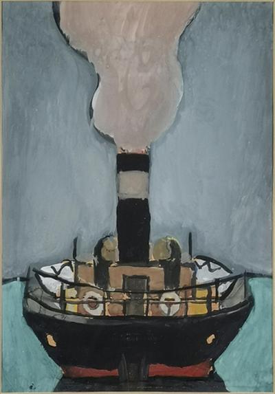 Odjeżdżający okręt, 1948