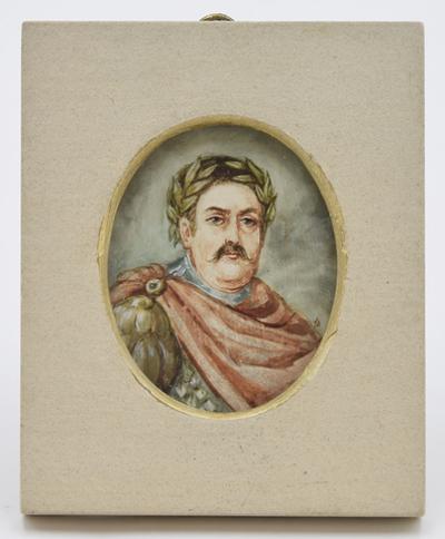 Król Jan III Sobieski - miniatura
