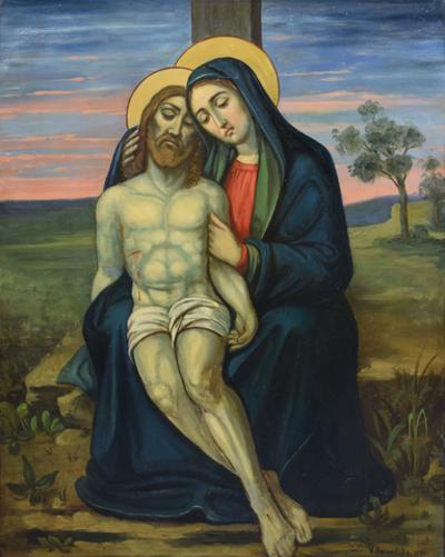 Pod krzyżem - Pieta, 1899