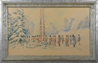 Scena z polowania, 1930