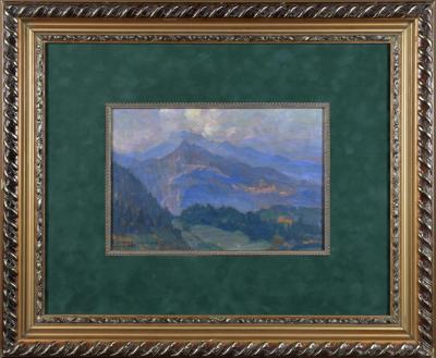 Pejzaż włoski z okolic Como, 1926