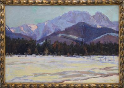 Widok na Giewont, 1913