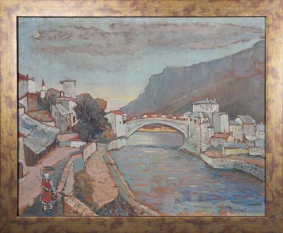 Pejzaż z Jugosławii - Mostar
