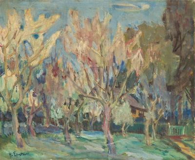 Jabłonie (Les pommiers), po 1937