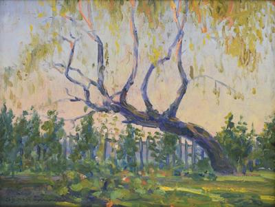 Pejzaż z drzewem, 1913