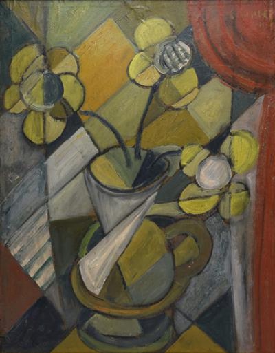 Kwiaty w wazonie, 1938