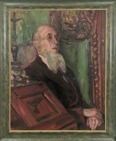 Portret profesora Jana Wolskiego, 1954