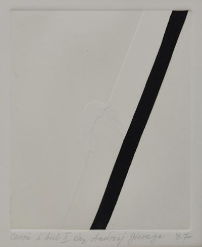 Czerń i biel II, 1987