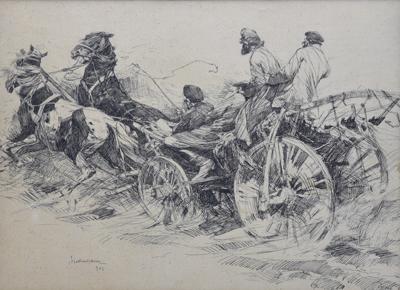 W drodze na targ, 1903