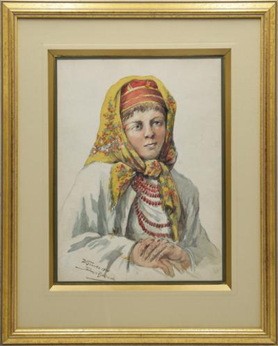 Hucułka z Wiszenki, 1910