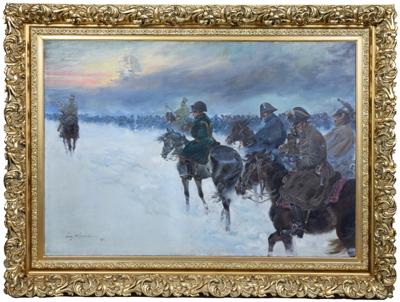 Wizja Napoleona w odwrocie spod Moskwy, 1927