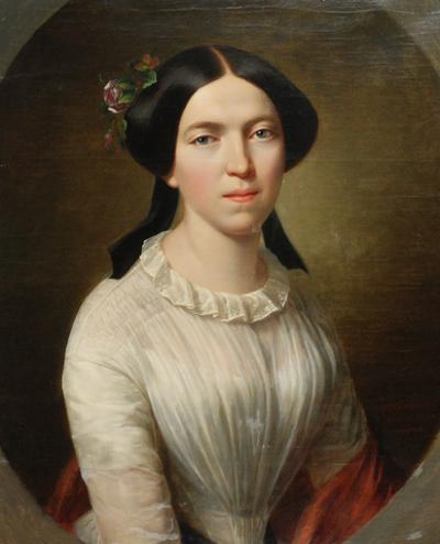 Portret młodej kobiety
