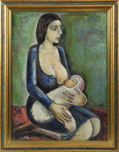 Matka z dzieckiem, ok. 1975