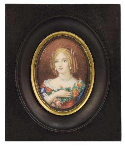 Marie de Rohan [Madame de Chevreuse]  - miniatura